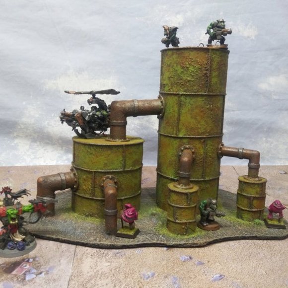 Rust tank suit handmade